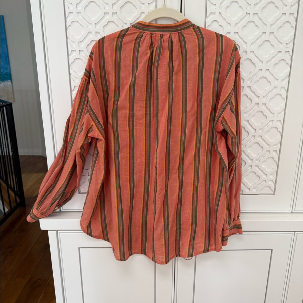 XiRENA Multicolor Striped Casual Shirt - Picture 2 of 6